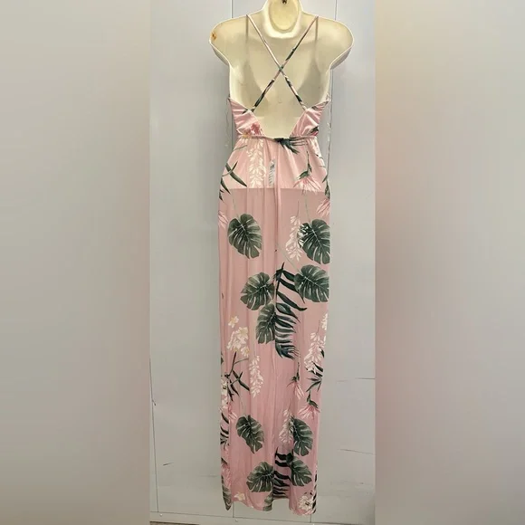 Windsor Pretty In Paradise Maxi Dress Sz Small - Picture 7 of 10
